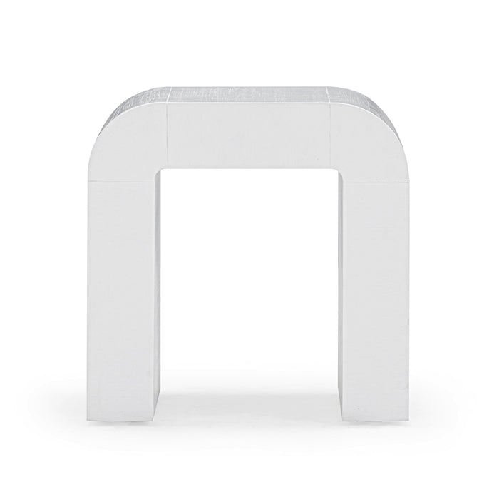 Hump White Side Table - Home And Beyond