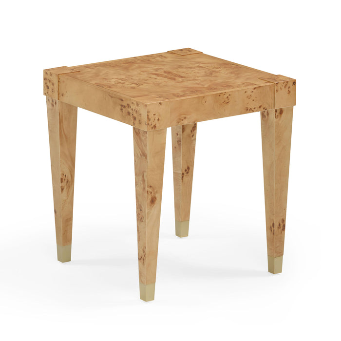 Brandyss Honey Burl End Table - Home And Beyond