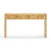 Brandyss Natural Burl Console Table - Home And Beyond
