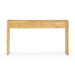 Brandyss Natural Burl Console Table - Home And Beyond