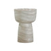 Charra Faux Travertine Indoor/Outdoor Side Table - Home And Beyond