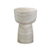 Charra Faux Travertine Indoor/Outdoor Side Table - Home And Beyond