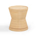 Henri Natural Rattan Side Table - Home And Beyond