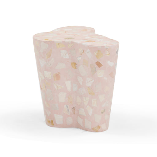 Slab Faux Terrazzo Indoor/Outdoor Side Table - Home And Beyond