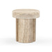 Sheila Textured Concrete Indoor / Outdoor Side Table - Home And Beyond