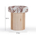 Sheila Textured Concrete Indoor / Outdoor Side Table - Home And Beyond