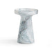 Zara Faux Aegean Marble Indoor/Outdoor Side Table - Home And Beyond