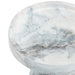 Zara Faux Aegean Marble Indoor/Outdoor Side Table - Home And Beyond