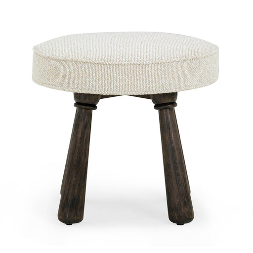 Pookie Performance Boucle Accent Stool - Home And Beyond