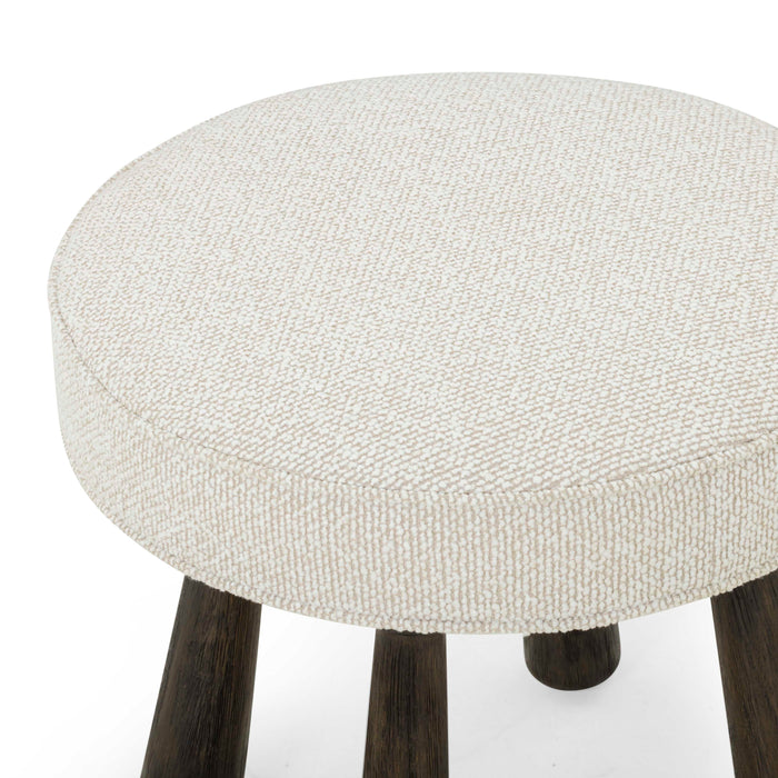 Pookie Performance Boucle Accent Stool - Home And Beyond