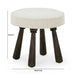 Pookie Performance Boucle Accent Stool - Home And Beyond