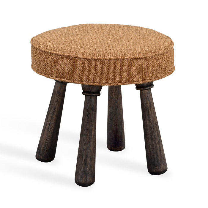 Pookie Performance Boucle Accent Stool - Home And Beyond