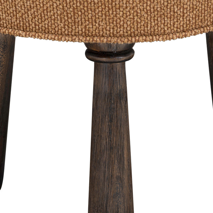 Pookie Performance Boucle Accent Stool - Home And Beyond