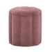 Fleur Textured Performance Velvet Storage Ottoman - Home And Beyond