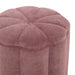 Fleur Textured Performance Velvet Storage Ottoman - Home And Beyond