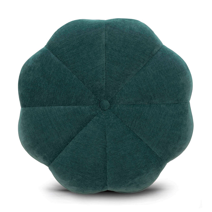 Fleur Textured Performance Velvet Storage Ottoman - Home And Beyond