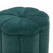 Fleur Textured Performance Velvet Storage Ottoman - Home And Beyond