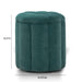 Fleur Textured Performance Velvet Storage Ottoman - Home And Beyond