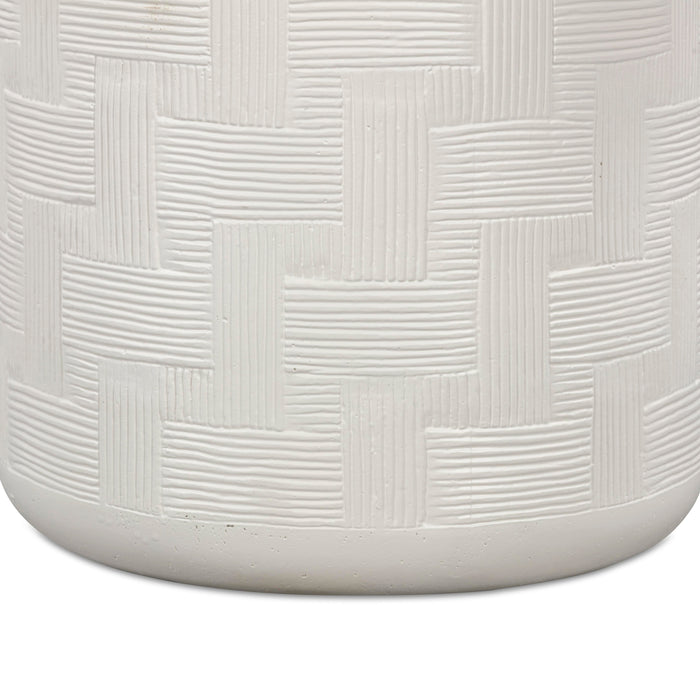 Suraya Indoor/Outdoor Concrete Side Table - Home And Beyond