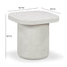 Suraya Indoor/Outdoor Concrete Side Table - Home And Beyond