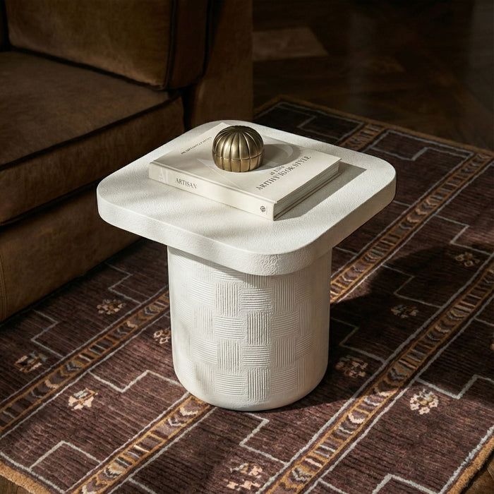 Suraya Indoor/Outdoor Concrete Side Table - Home And Beyond