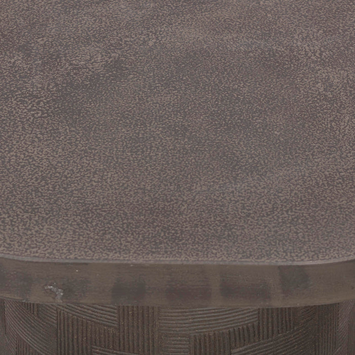 Suraya Indoor/Outdoor Concrete Side Table - Home And Beyond