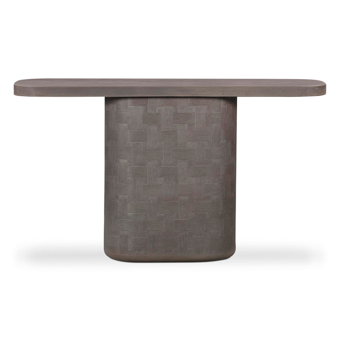 Suraya 55" Indoor/Outdoor Concrete Console Table - Home And Beyond