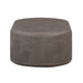 Suraya 55" Indoor/Outdoor Concrete Rounded Coffee Table - Home And Beyond