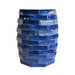 Trax Azul Blue Indoor/Outdoor Ceramic Side Table - Home And Beyond