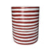 Tempest Indoor/Outdoor Ceramic Table in Stripes - Home And Beyond