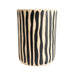 Tempest Indoor/Outdoor Ceramic Table in Stripes - Home And Beyond