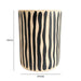 Tempest Indoor/Outdoor Ceramic Table in Stripes - Home And Beyond