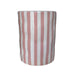 Tempest Indoor/Outdoor Ceramic Table in Stripes - Home And Beyond