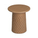 Hessa Indoor/Outdoor Concrete Chiseled Side Table - Home And Beyond