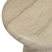 Hyre Faux Travertine Indoor/Outdoor Concrete Side Table - Home And Beyond