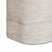 Thyme Faux Travertine Indoor/Outdoor Concrete Side Table - Home And Beyond
