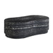 Hades 47" Black Faux Marble Indoor/Outdoor Concrete Coffee Table - Home And Beyond