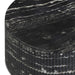 Hades 47" Black Faux Marble Indoor/Outdoor Concrete Coffee Table - Home And Beyond