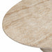 Sonia 51" Faux Travertine Indoor/Outdoor Concrete Coffee Table - Home And Beyond