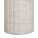 Blossom Faux Travertine Indoor/Outdoor Concrete Side Table - Home And Beyond
