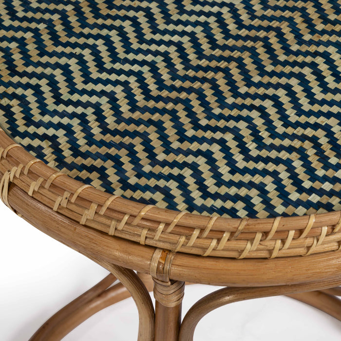 Lindy Rattan Side Table - Home And Beyond