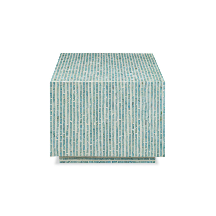 Earl 48" Shell Rectangular Coffee Table - Home And Beyond