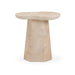 Zaya Rose Faux Marble Indoor/Outdoor Concrete Side Table - Home And Beyond