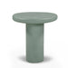 Jade Concrete Indoor/Outdoor Side Table - Home And Beyond