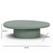 Jade Concrete Indoor/Outdoor Coffee Table (28"-34") - Home And Beyond