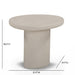 Jade Concrete Indoor/Outdoor Side Table - Home And Beyond