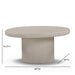 Jade Concrete Indoor/Outdoor Coffee Table (28"-34") - Home And Beyond