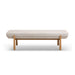 Julianna 56" Textured Performance Fabric Bench - Home And Beyond