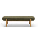 Julianna 56" Textured Performance Fabric Bench - Home And Beyond