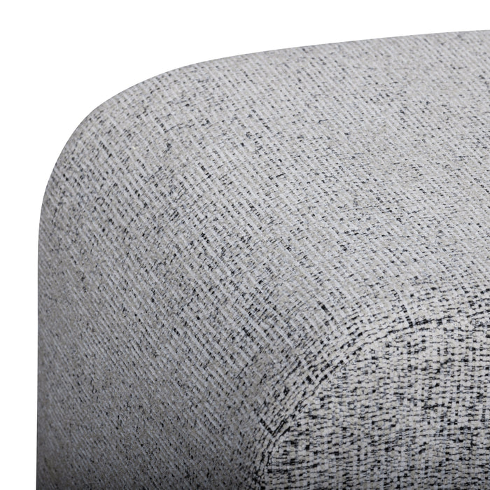 Desi Woven Performance Fabric Ottoman - Home And Beyond